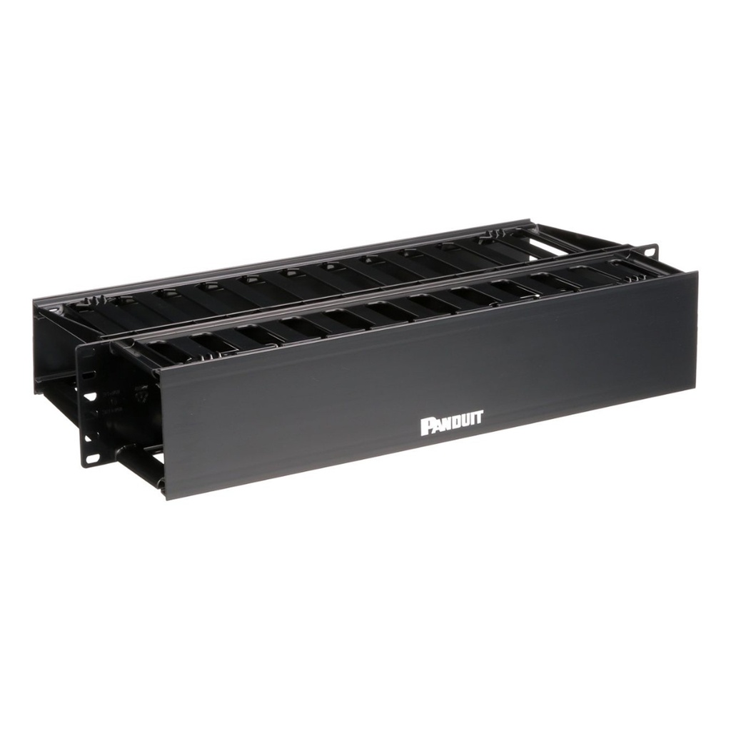 [WMP1E] Panduit - Organizador Horizontal 2RU [Front/Back]