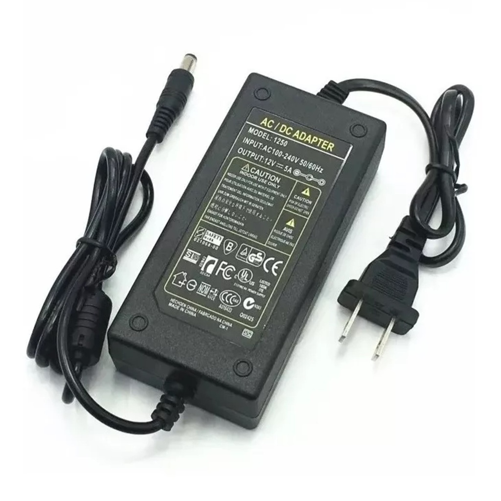 [F12V5AMP] Wiretech - Transformador 12V 5Amp