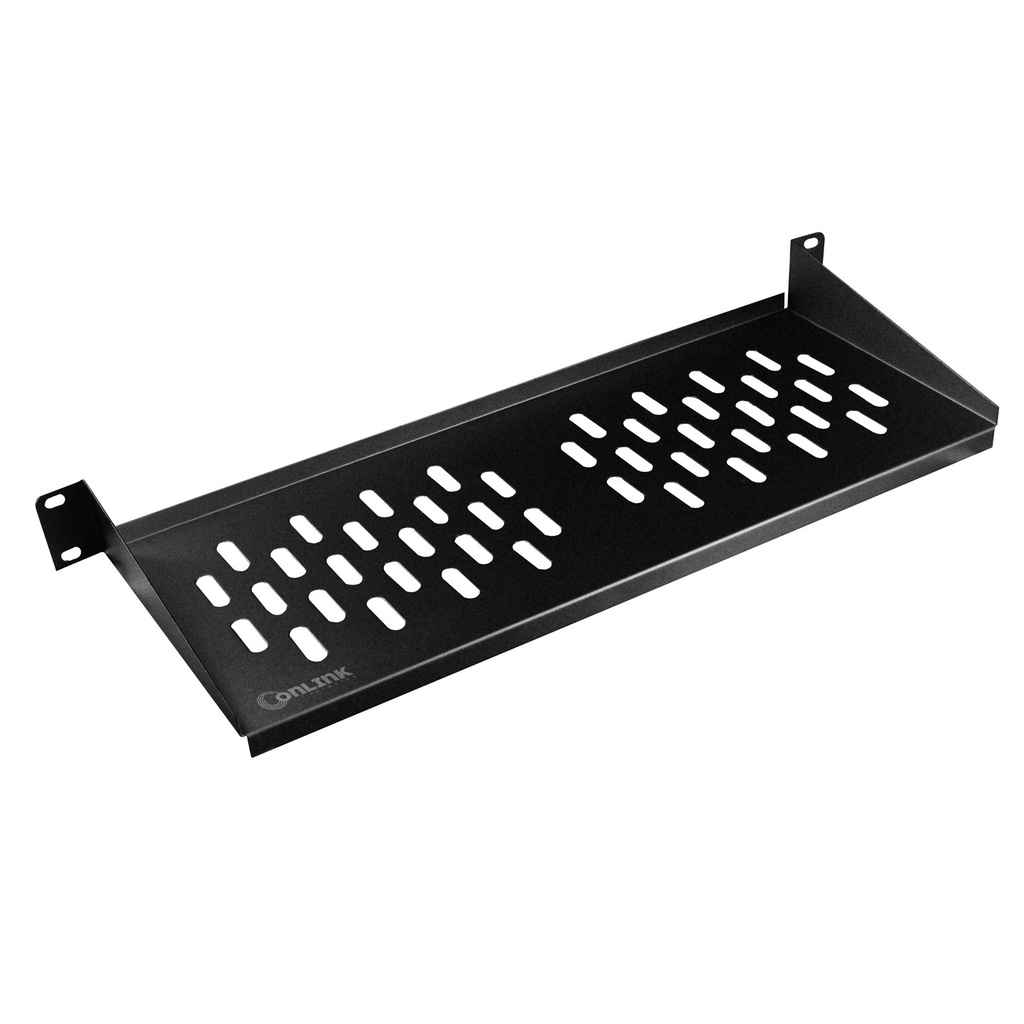 [B-19x7-1U-V] Onlink - Bandeja 19" Ventilada 19x7 [1U] para Montaje en Rack [Negro]