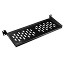 [B-19x7-1U-V] Onlink - Bandeja 19" Ventilada 19x7 [1U] para Montaje en Rack [Negro]