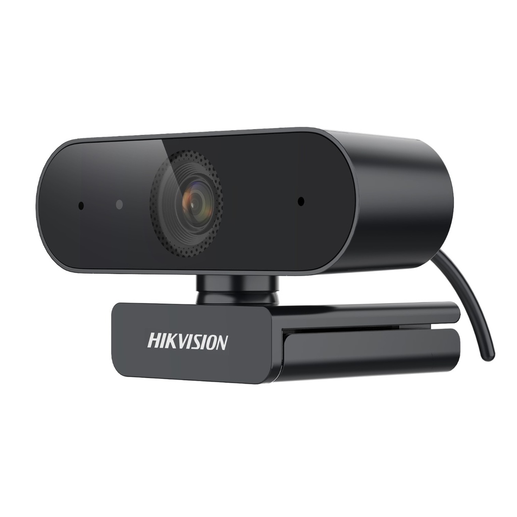 [DS-U02P] Hikvision - Cámara Web Alta Definición (1080p) con Autoenfoque Giro 360° Gran Angular Micrófono Integrado Conector USB