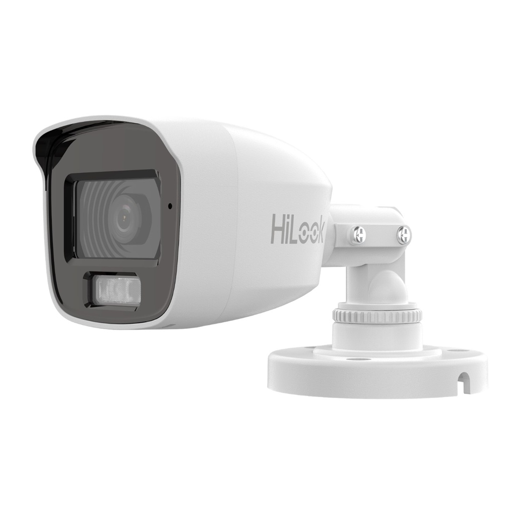 [THC-B157-LMS(2.8mm)] HiLook - Cámara HD Bullet con Audio Dual Light [3K] Lente 2.8mm [Metalico]