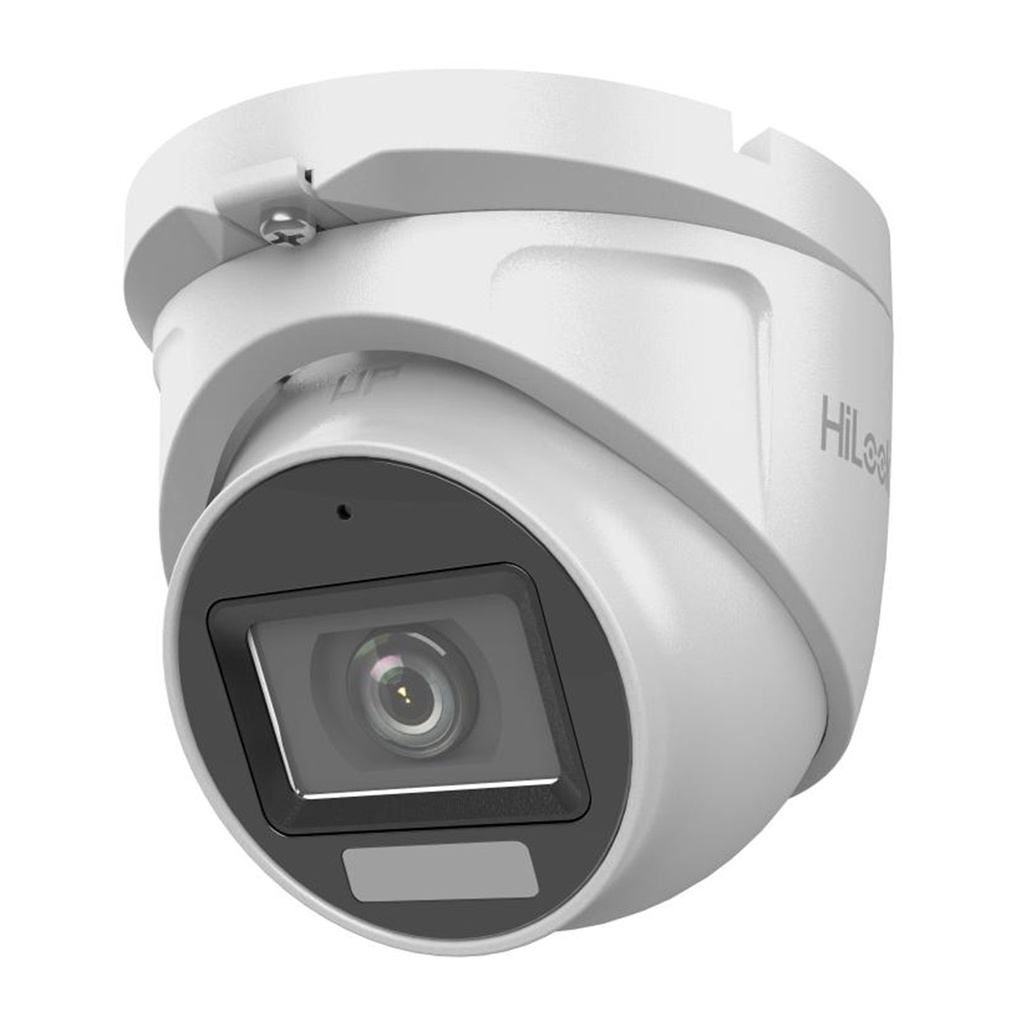 [THC-T157-LMS(2.8mm)] HiLook - Cámara HD Domo con Audio Dual Ligth [3K] Lente 2.8mm [Metalico]