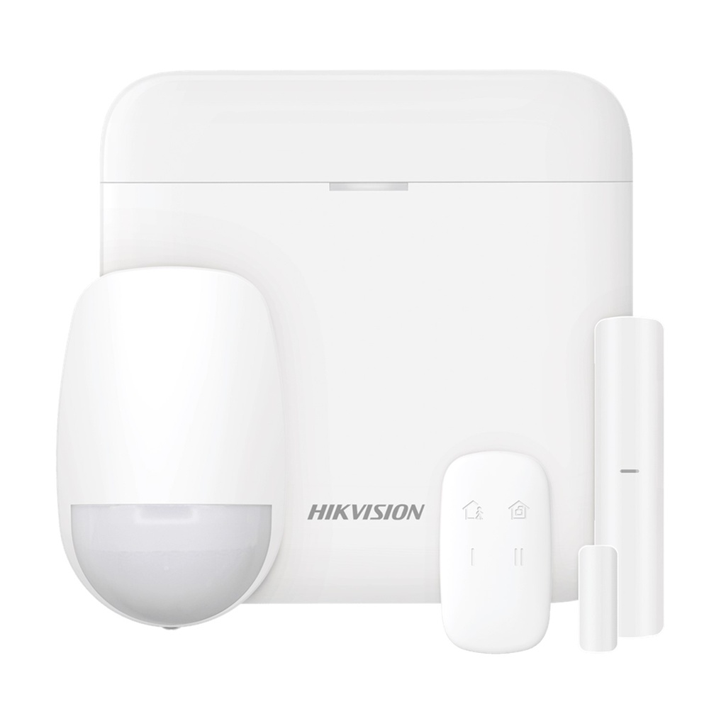 [DS-PWA48-Kit-WB(LA)] Hikvision - KIT de Panel de Alarma Inalámbrico 48 Zonas AXPRO 4G