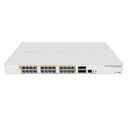 [CRS328-24P-4S+RM] Mikrotik - Cloud Router Switch Administrable 24 PoE Puertos Gigabit Ethernet Router/Switch 10Gbps PoE SFP+