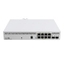 [CSS610-8P-2S+IN] Mikrotik - Cloud Smart Switch Administrable L2 8 Puertos PoE 802.3af/at Pasivo 2 Puertos SFP+ 10G switchOS