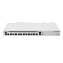 [CCR2004-1G-12S+2XS] Mikrotik - Cloud Core Router 12 Puertos 10G SFP+ 2 25G SFP2  Fuente Redundante