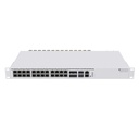 [CRS326-4C+20G+2Q+RM] Mikrotik - Switch Capa 3 con 4 Puertos Combo 20 Puertos Ethernet 2.5 Gigabit y 2 Puertos QSFP+