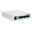 [RB951G-2HnD] Mikrotik - RouterBoard 5 Puertos Gigabit Ethernet 1 Puerto USB WiFi 2.4 GHz 802.11b/g/n Antena de 2.5 dbi hasta 1W de potencia