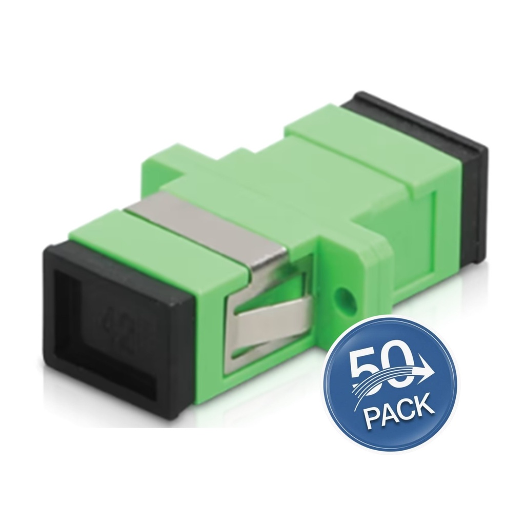 [UF-ADAPTER-APC-50] Ubiquiti - UFiber Módulo Acoplador de Fibra Optica Simplex SC/APC a SC/APC Monomodo [50 Unidades]