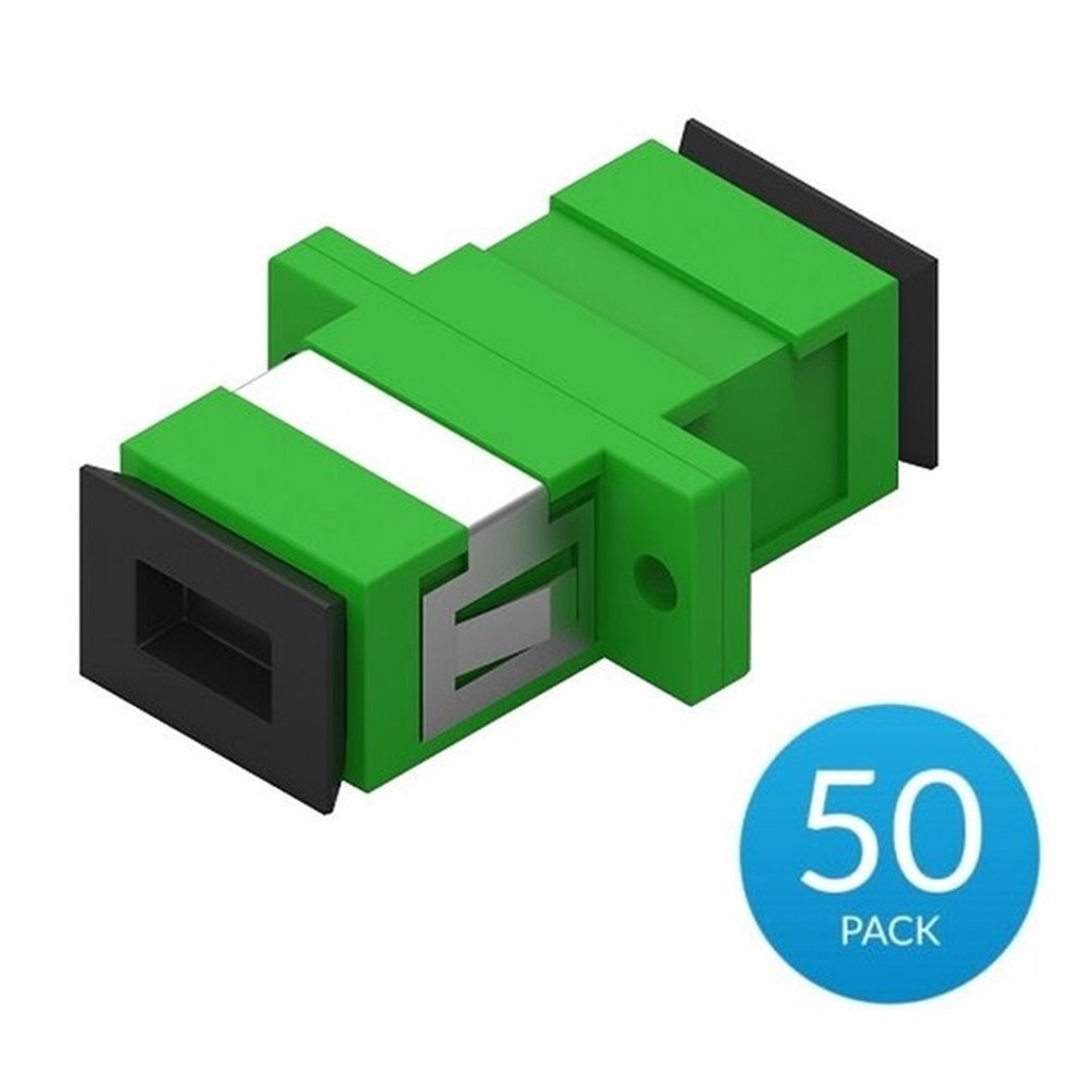 [UF-ADAPTER-APC-50] Ubiquiti - UFiber Módulo Acoplador de Fibra Optica Simplex SC/APC a SC/APC Monomodo [50 piezas]