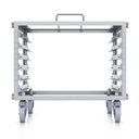 [U-Rack-6U-TL] Ubiquiti - Mini Rack sin herramientas de 6U con un panel de conexión en blanco de 24 Puertos y paño de microfibra