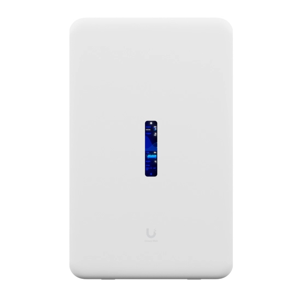 [UDW] Ubiquiti - Dream Wall Cloud Gateway 10G Diseñado para Montaje en Pared con WiFi 6 Integrado Switch PoE de Alta Potencia y Compatibilidad Total con Aplicaciones UniFi