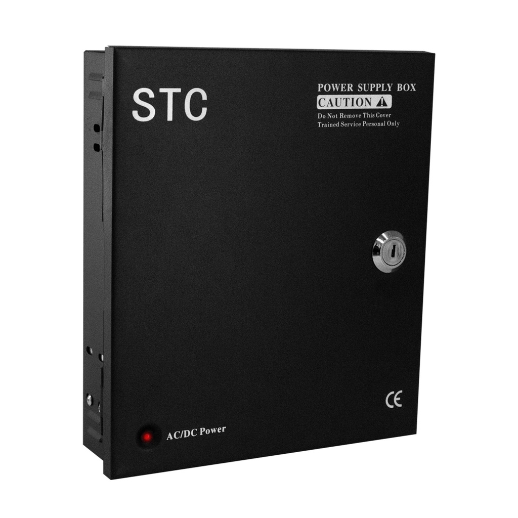 [STC-FC30A18CHC] STC - Fuente Centralizada 18 Canales 12V 30Amp [Certificada]