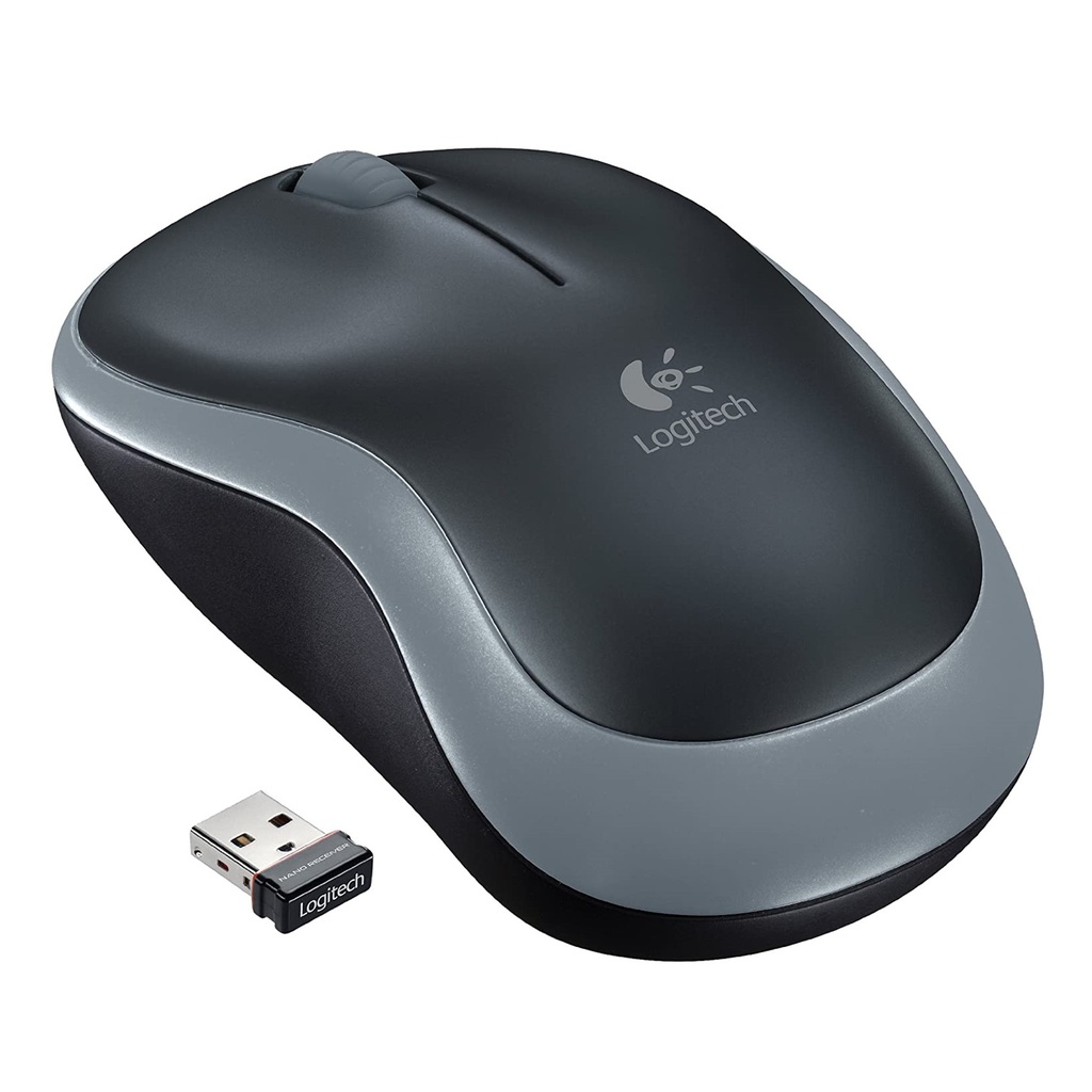 [M185-GREY] Logitech - Mouse Inalambrico [Gris]