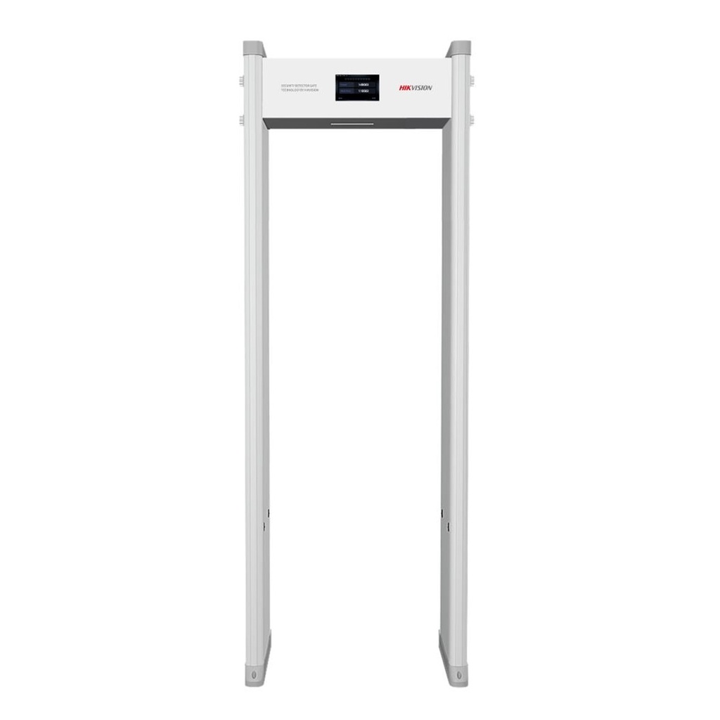 [ISD-SMG1118L] Hikvision - Arco Detector de Metales de 18 Zonas con Pantalla LCD de 7" Conteo de personas y Alarmas