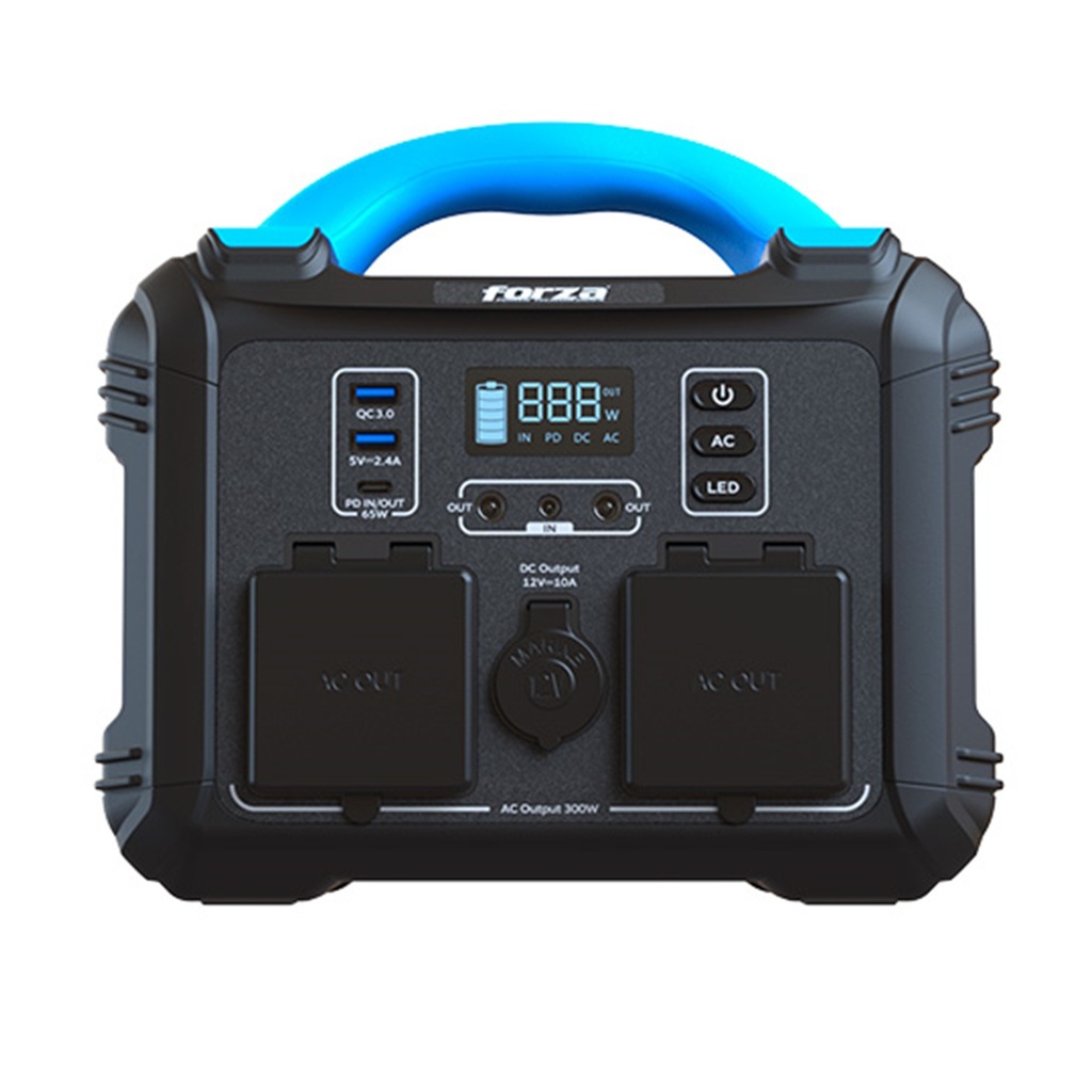 [FPP-T300] Forza - Titan 300W Generador electrico portatil 110V/120V 2AC/6DC