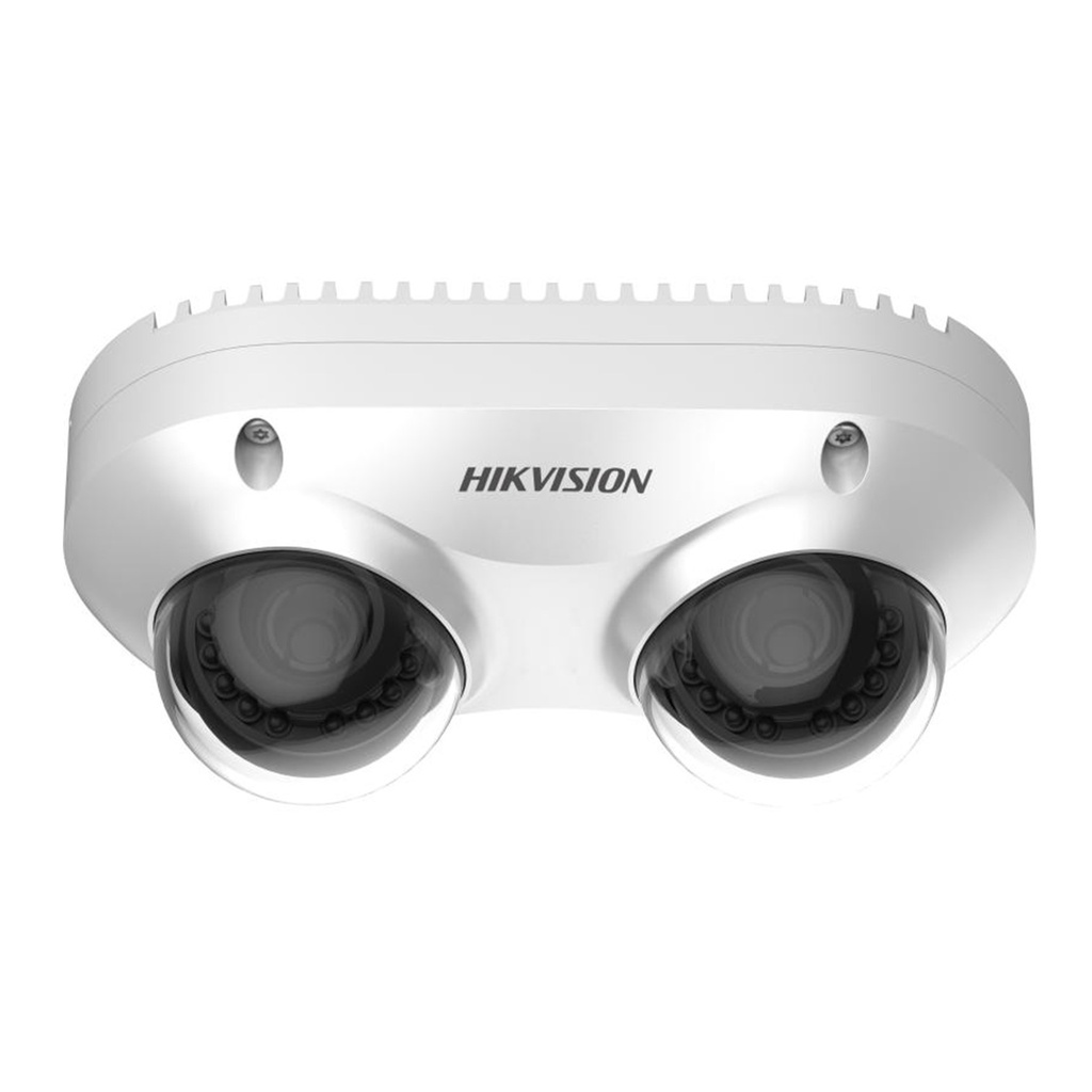 [DS-2CD6D52G0-IHS] Hikvision - Cámara Domo IP PANOVU  [5MP] Bidireccional Para Exteriores
