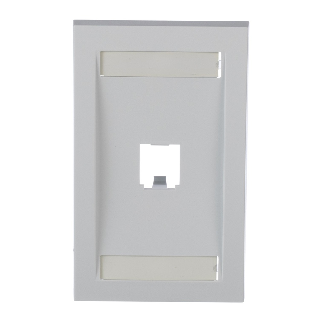 [CFPE1WHY] Panduit - FacePlate Mini-Com  1 Toma Blanco [Unidad]