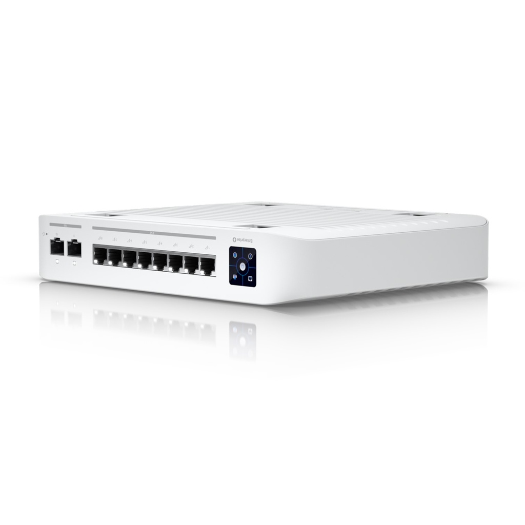 [USW-Enterprise-8-PoE] Ubiquiti - Switch Enterprise 8 PoE Conmutador PoE Multi-Gigabit de capa 3 gestionado de 8 Puertos