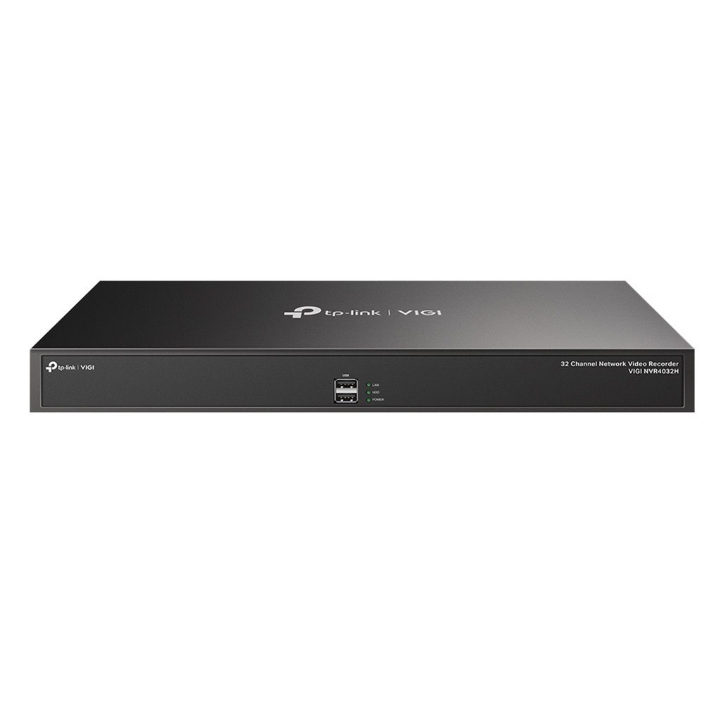 [NVR4032H] Vigi By TP-Link - NVR 32 Canales Salida 4K HDMI Compatibilidad con ONVIF Vídeo H.265+ 2 Puertos Ethernet 4 HDD hasta 16Tb