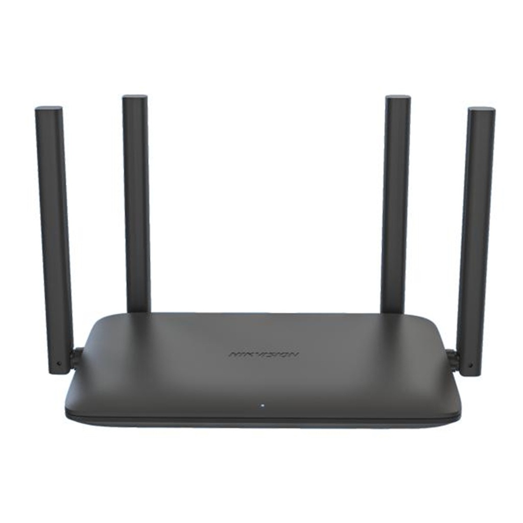 [DS-3WR15X] Hikvision - Router Inalambrico WIFI6 Doble Banda hasta 1500Mbps 4 Puertos 1000 Mbps  4 Antenas Externas Omnidireccional 5dBi
