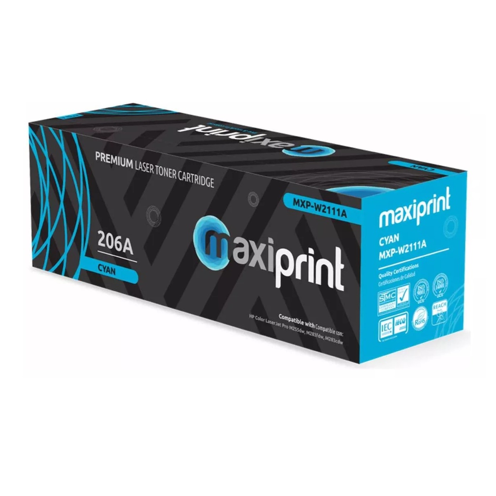 [MXP-W2111A] Maxiprint - Toner Maxiprint Compatible con HP Cyan