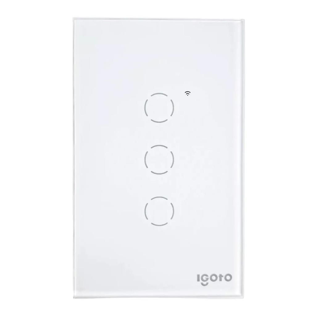 [ITWF-516] Igoto - Interruptor WIFI Triple [Blanco]