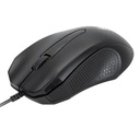 [XTM-165] Xtech - Mouse OpticoAlambrico Negro