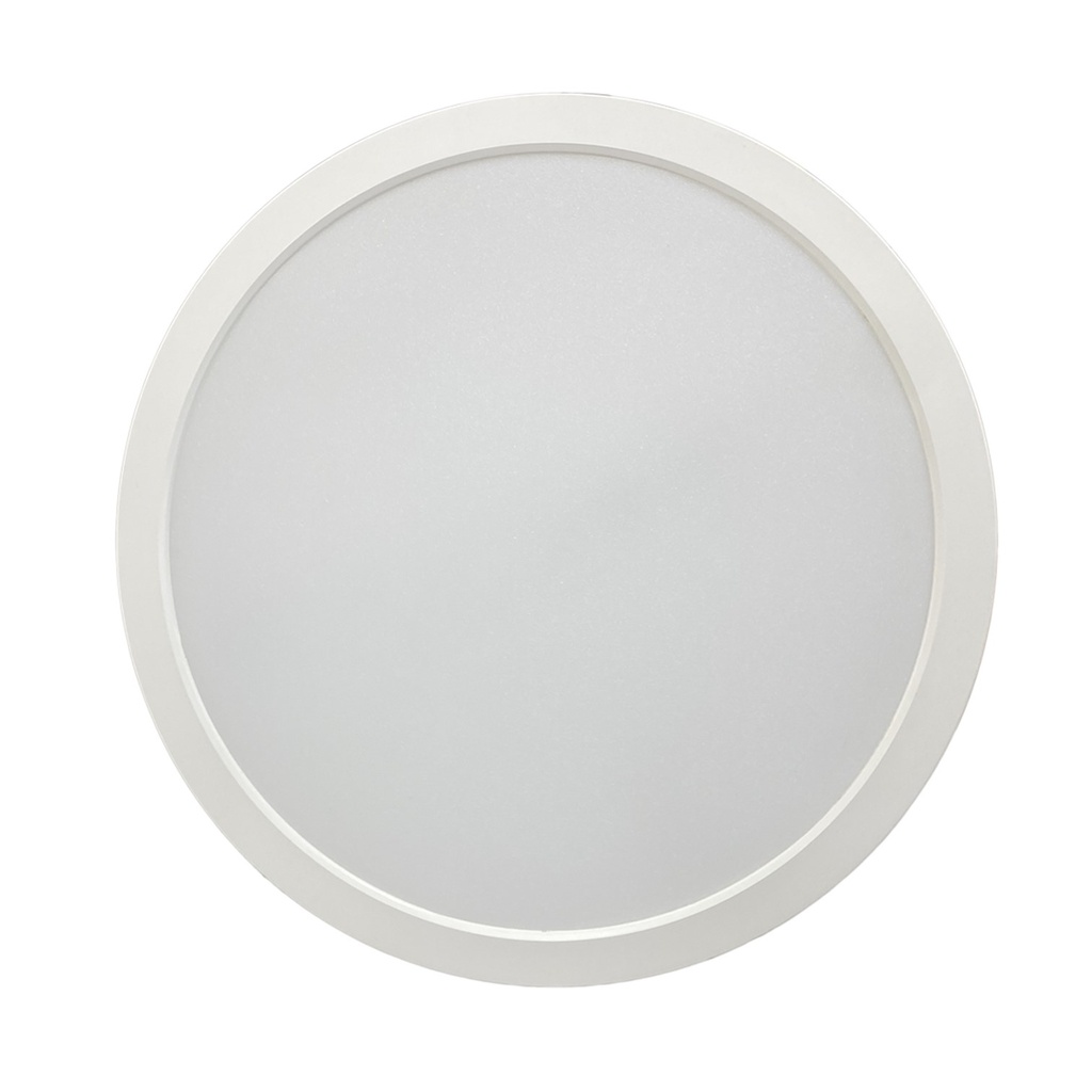 [1034SCL -6.5K] Lucerna - Lampara Panel Driver/Integrado LED Compact Lumen 34W 10" 6500K Luz Fria Redonda Superficial