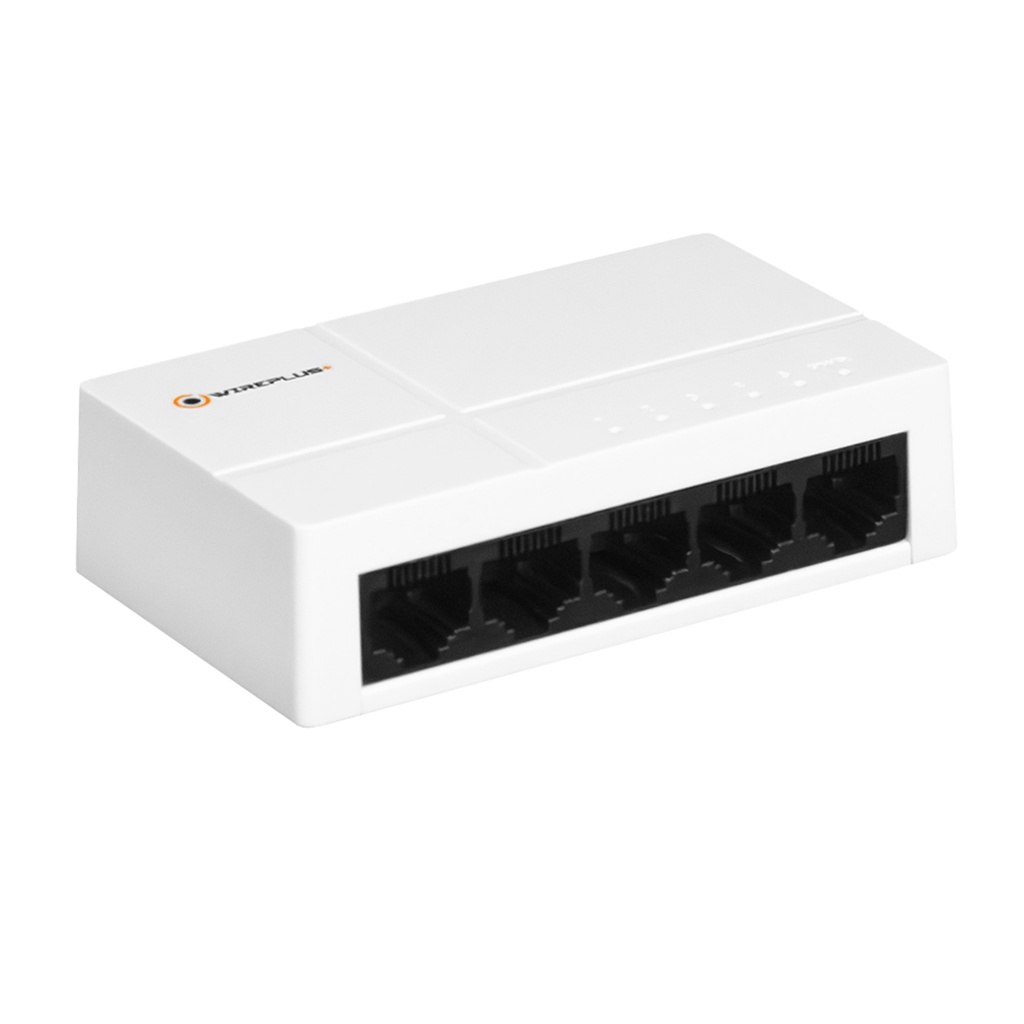 [WP-1005G]  Wireplus - Switch de Escritorio de 5 Puertos a Gigabit