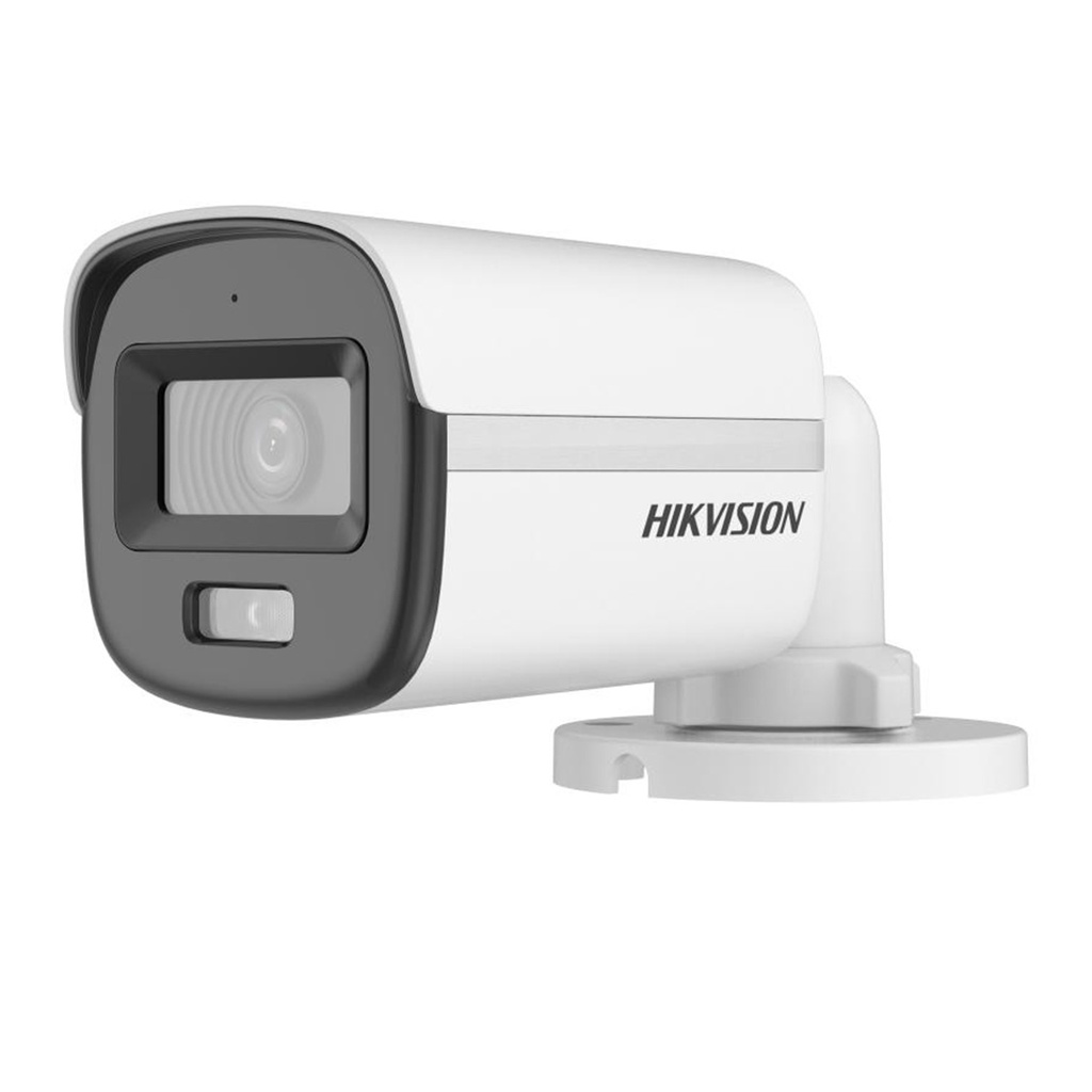 [DS-2CE10DF0T-LPFS(2.8mm)] Hikvision - Cámara HD Bullet ColorVU Dual Ligth con Audio 1080P [2MP] Lente 2.8mm [Plástico]
