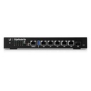 [ER-6P] Ubiquiti - EdgeRouter 6 PoE Pasivo 24 V con 5 Puertos 10/100/1000 Mbps + 1 Puerto SFP con Funciones Avanzadas de Ruteo