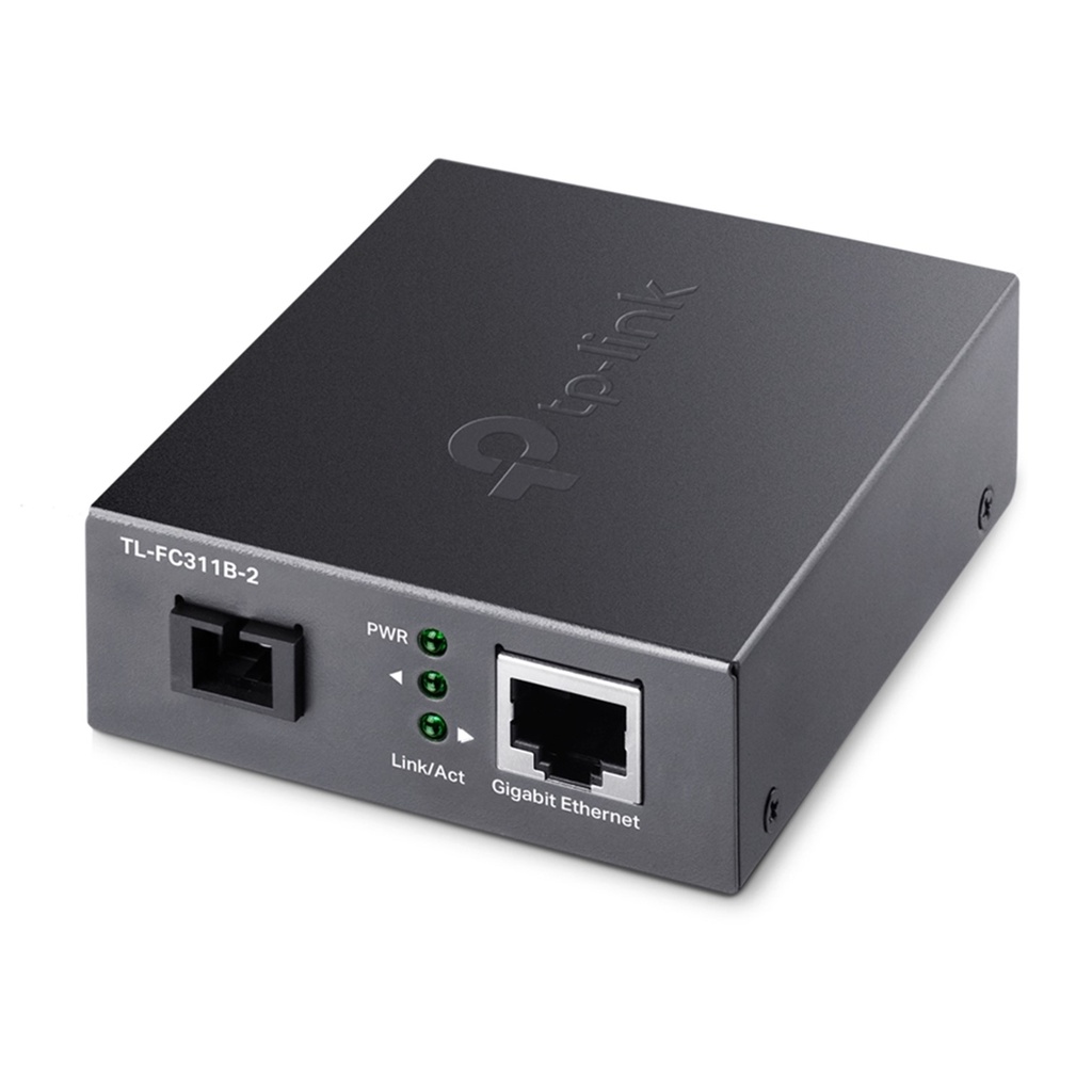 [TL-FC311B-2] TP-Link - Convertidor de medios Gigabit WDM
