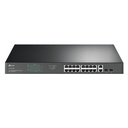 [TL-SG1218MP] TP-Link - Switch de Montaje en Bastidor Gigabit de 18 Puertos con 16 Puertos PoE +