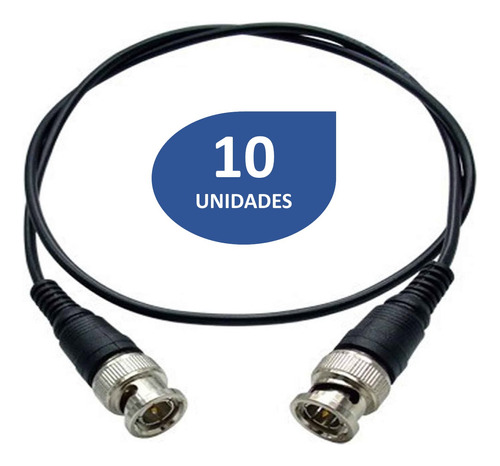[ACC-CAB-BNC1-10UND] Wireplus - Patch Cord BNC [1 Metro] [10 Unidades]
