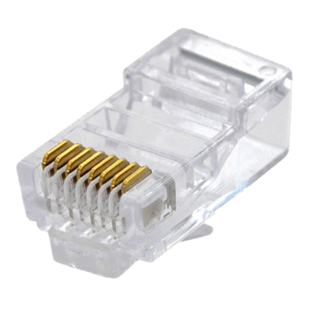 [ACC-CON-RJ45CAT5-1] Wireplus - Conector RJ45 CAT5e (Categoria 5e) [Unidad]