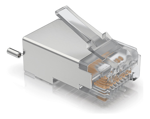 [UISP-Connector-SHD] Ubiquiti - Conector de protección contra sobretensiones RJ45  [100 Unidades]