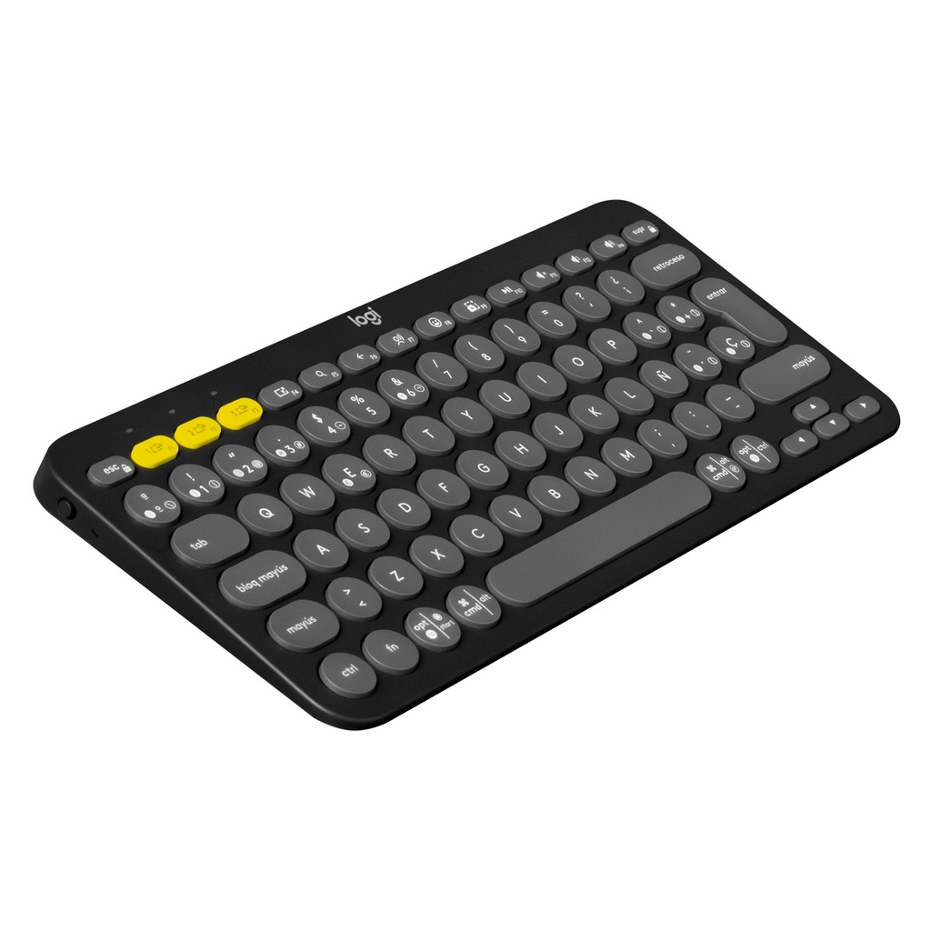 [K380S-BLACK] Logitech - Teclado Bluetooh Multidispositivo [Español] [Negro]