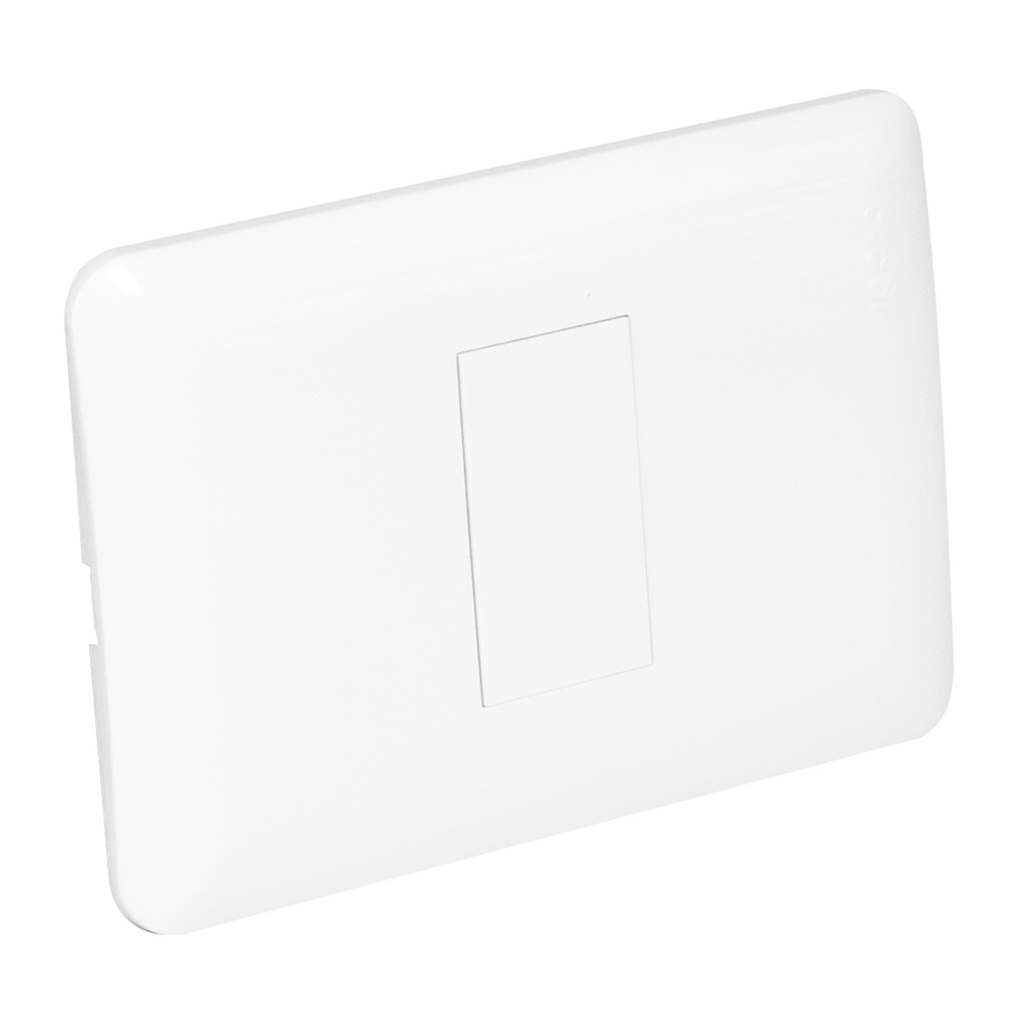 [C1200-W] Igoto - Tapa Ciega 4x2 Serie Clasica [Blanco]