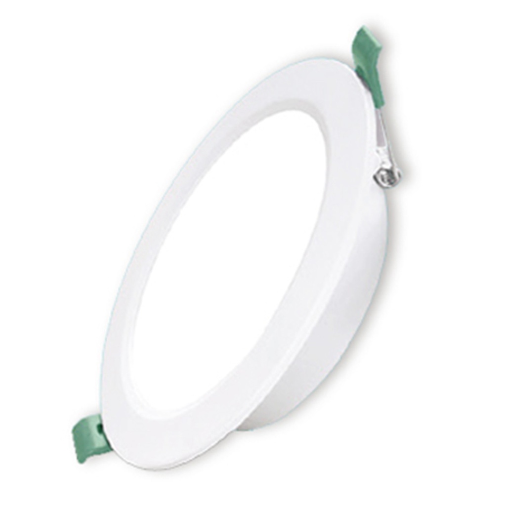 [820CL-3CCT] Lucerna - Lampara Panel Driver/Integrado LED Compact Lumen 20W 8" 3K 4K 65K Tres tonos Redonda Empotrar 1900lm