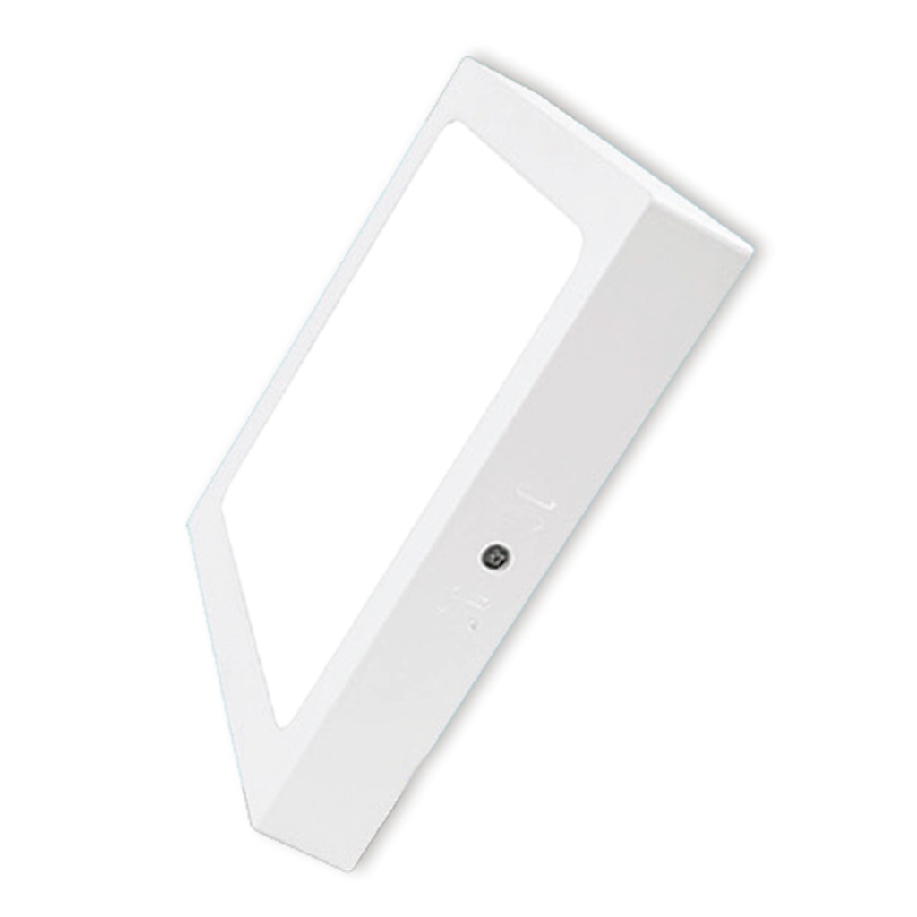 [612SCCL-3CCT] Lucerna - Lampara Panel Driver/Integrado Compact Lumen LED 12W 6" 3K 4K 65K Tres tonos Cuadrada Superficial 1080lm