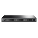 [TL-SG3452] TP-Link - Switch Administrable L2 de 48 Puertos Gigabit con 4 Ranuras SFP JetStream