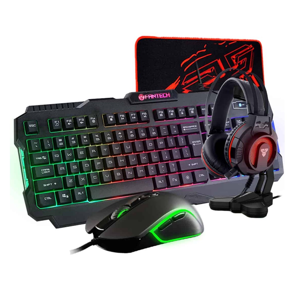 [P51] Fantech - Teclado+Mouse 5 en 1 Gaming