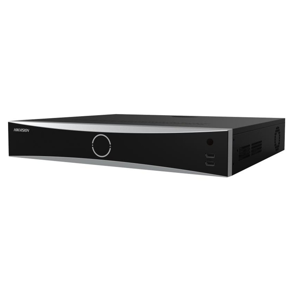 [iDS-7732NXI-M4/X] Hikvision - NVR [32Mp] (8K) Reconocimiento Facial (Base de Datos) 32 Canales IP 4 Bahías de Disco Duro HDMI en 8K Acusense Soporta POS AcuSearch
