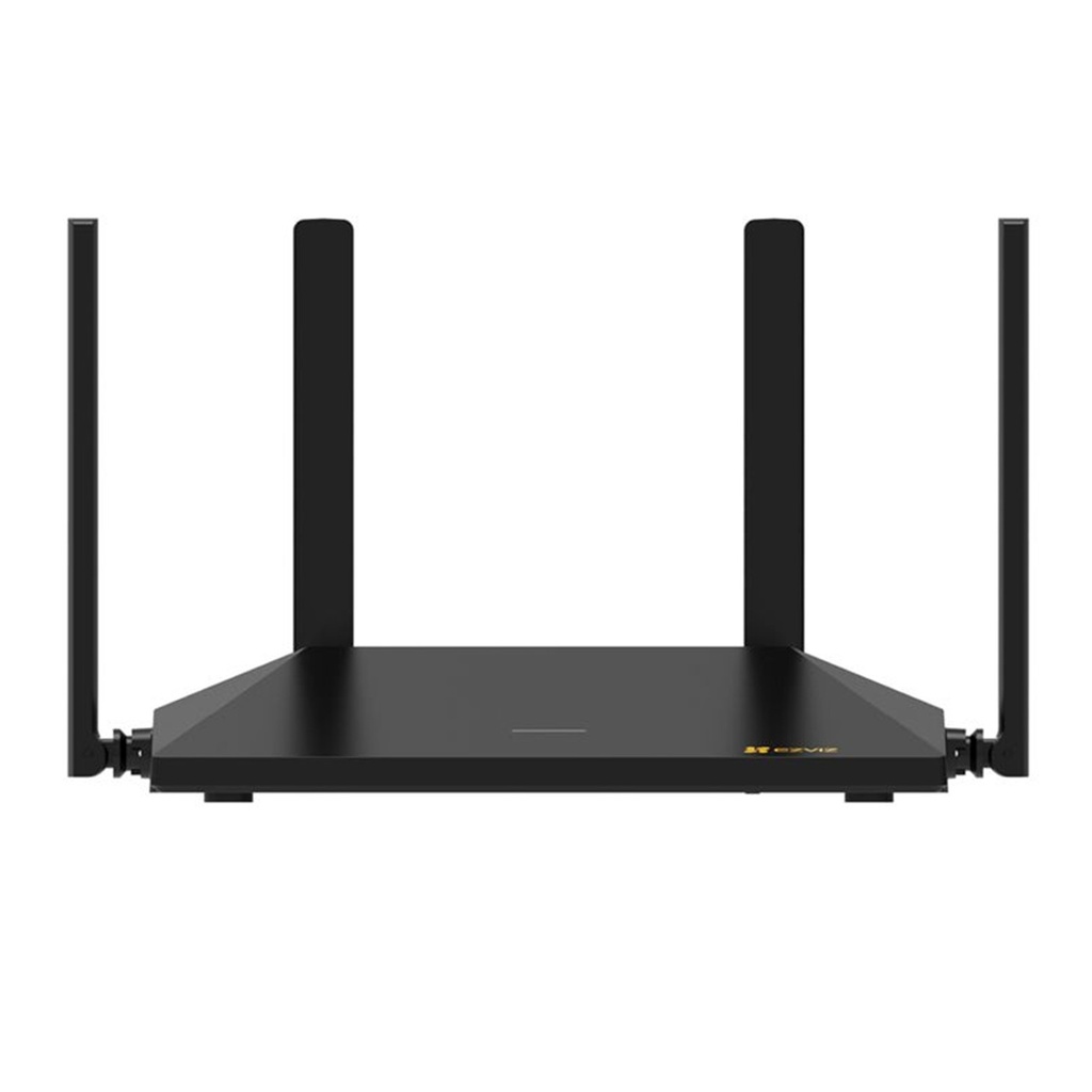 [CS-RT1-R100-3G0G] Ezviz - Router Wi-Fi 6 Mesh Gigabit AX3000 hasta 3000 Mbps (2402 Mbps en la banda de 5 GHz y 574 Mbps en la de 2.4 GHz)