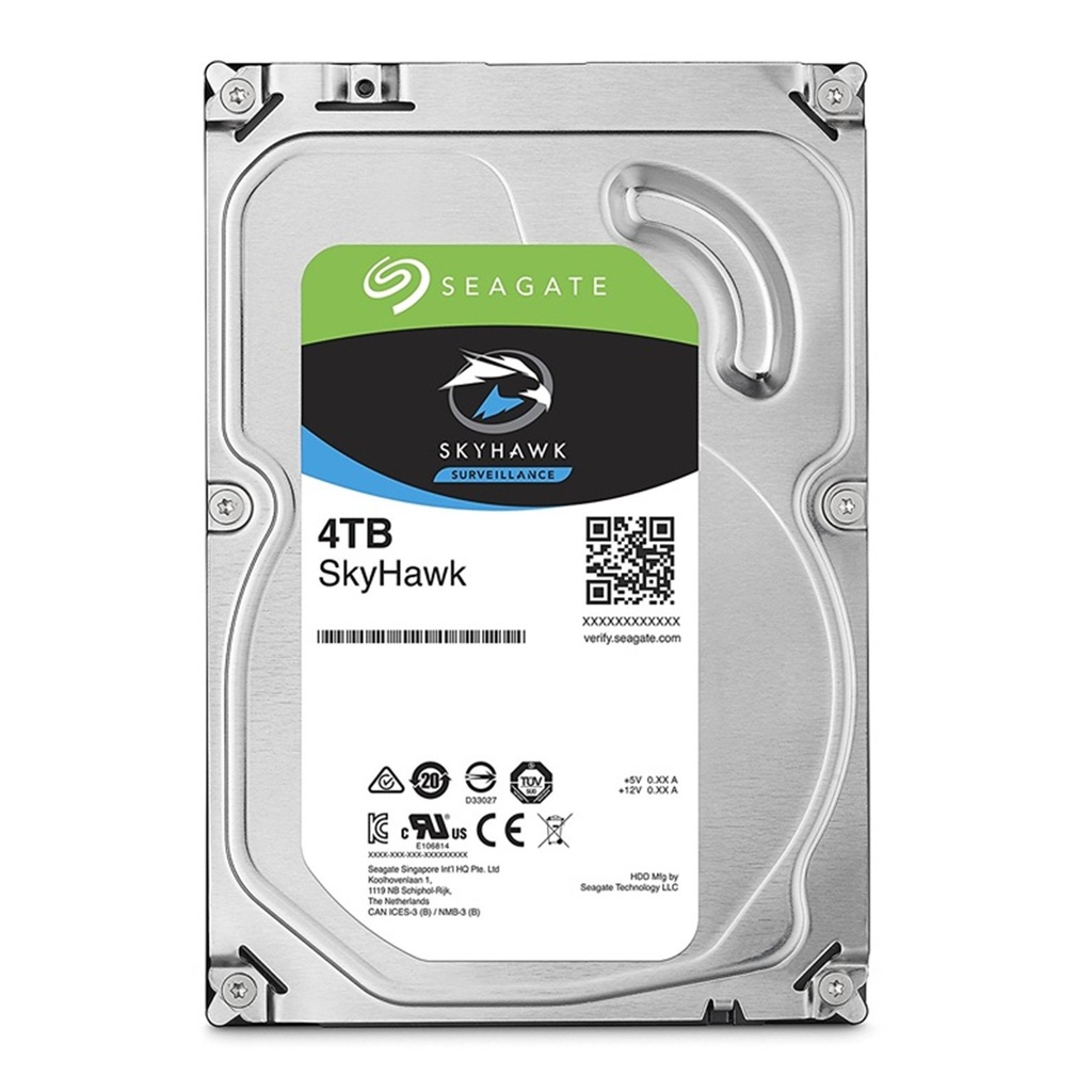 [ST4000VX016] Seagate - Disco Duro Skyhawk SATA III 4Tb 5400 rpm Cache 256Mb 3.5" Videovigilancia