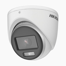 [DS-2CE70DF0T-MF(2.8mm)] Hikvision - Cámara HD Domo ColorVU 1080P [2MP] Lente 2.8mm [Metalico]