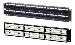 [WP-PPC5E-48] Wireplus - Patch Panel 48 Puertos CAT5e (Categoria 5e)