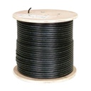 [WP-UTPC6-100OUT] Wireplus - Cable UTP Categoria 6 CCA Exterior Color Negro [Caja 100 Metros]